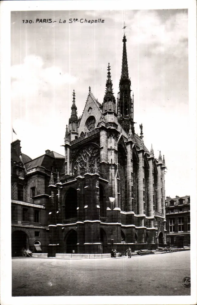 Paris — A Santa Capela — P.C. Paris n°130 - Frente