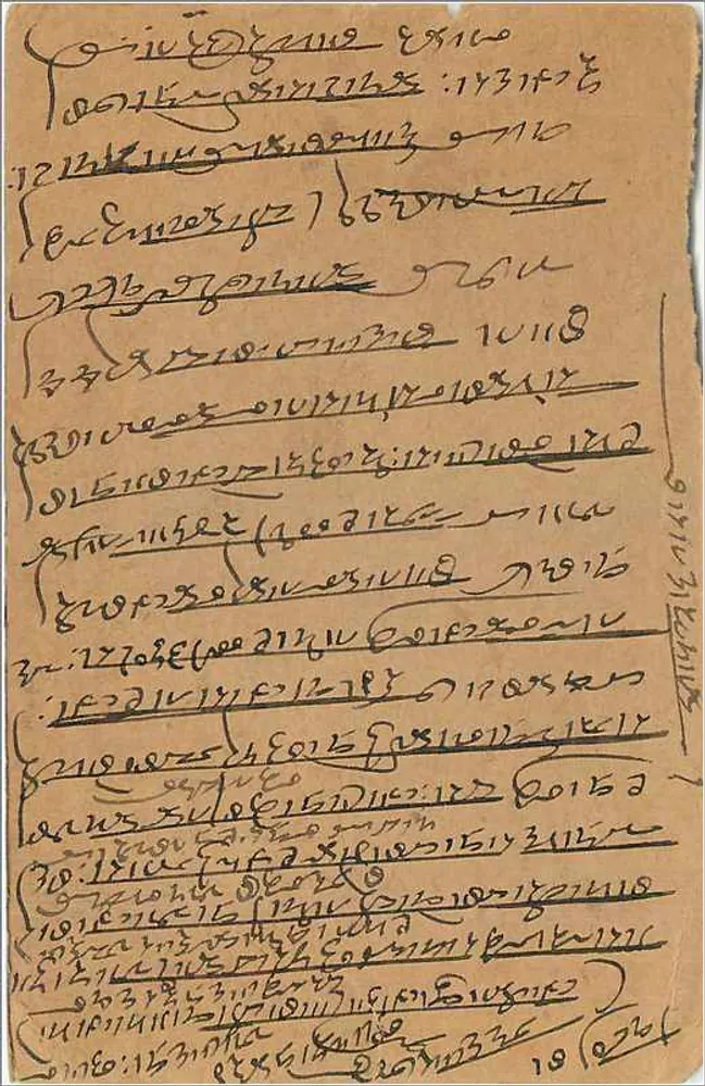Carte postal indiana — Bombaim — editor India Postage Board, número de série não visível - Verso