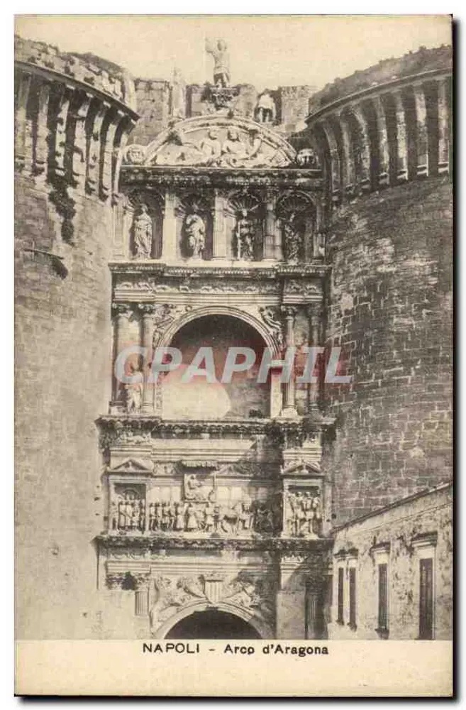 NAPOLI - Arco d'Aragona — Verlag Cartolina Postale, Nr. 23038 - Vorderseite