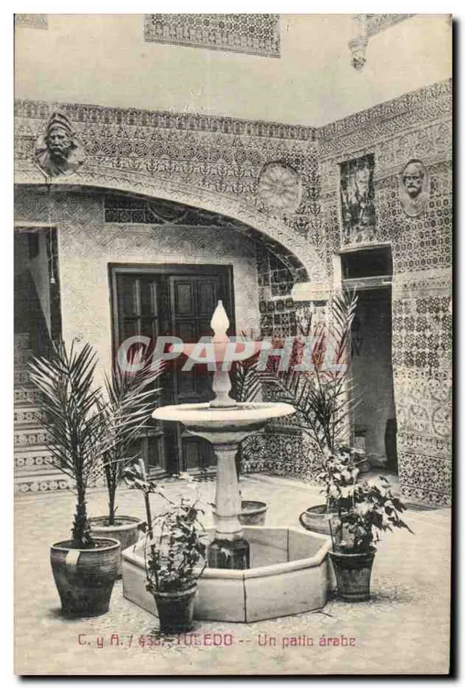 Fouleddo — Ein arabischer Hof — Fototipia Castañera y Rivarez - Vorderseite