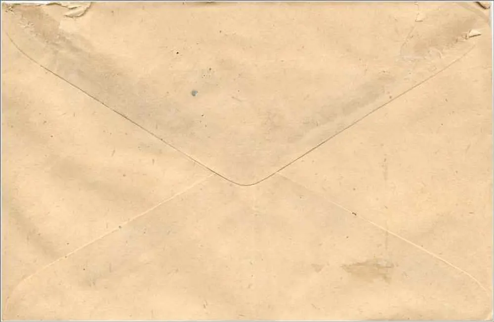 Envelope postal indiano — selo de 100 rupias, destinado a Saini Prakash, Lajpur-3 - Verso