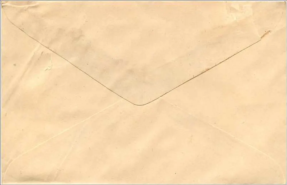 Jaipur — Envelope endereçado à Mittal Stamp Co. — Sardarshah, Índia - Verso