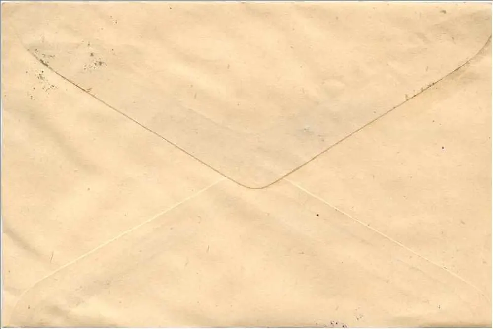 Jaiour — Envelope filatélico — Sociedade Filatélica do Rajasthan - Verso