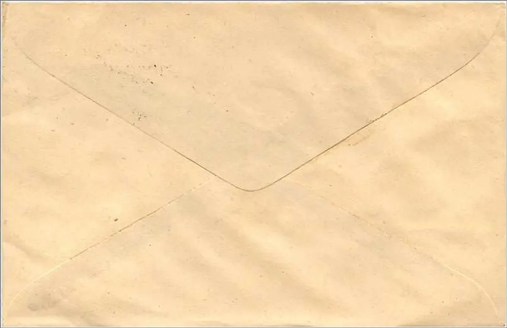Carta postal endereçada a Shri A. S. Muttal em Jaipur — editor CIRCO, selo de 100 paise - Verso