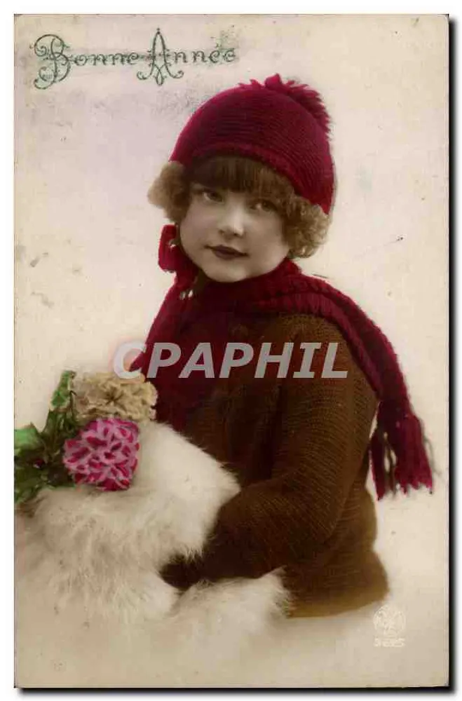 Mädchen mit rotem Hut — Frohe Weihnachten — Verlag Nr. 3625 - Vorderseite