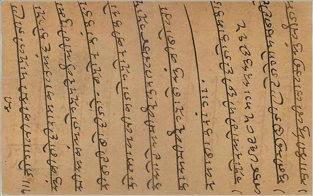 Wanganau — carta postal indiana — editor India Postage, série Gwalior - Verso