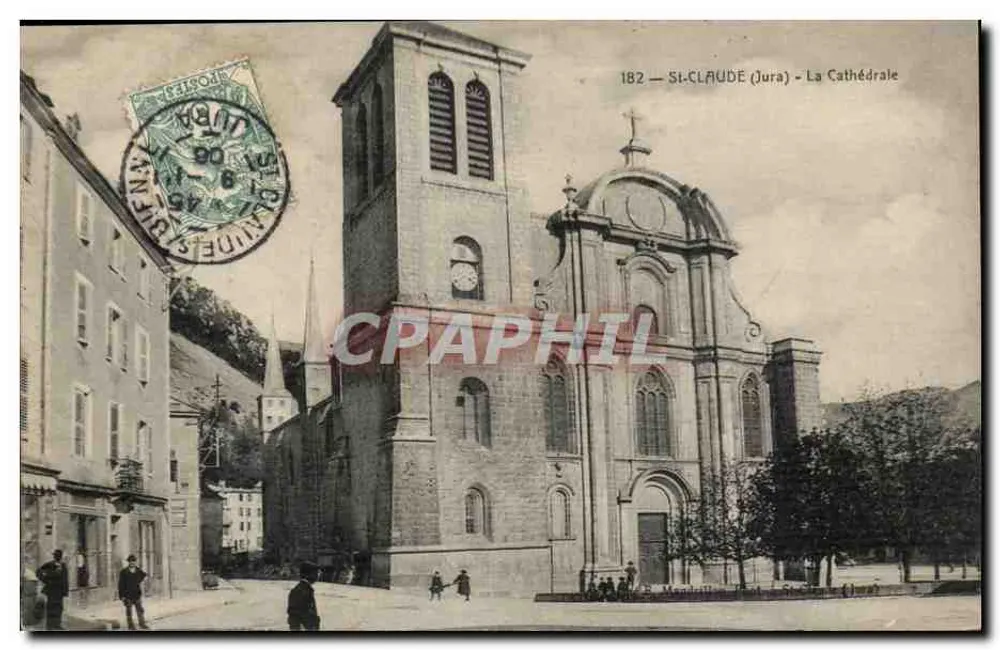 Si-Claude (Jura) — A Catedral — editor anônimo, n° 182 - Frente