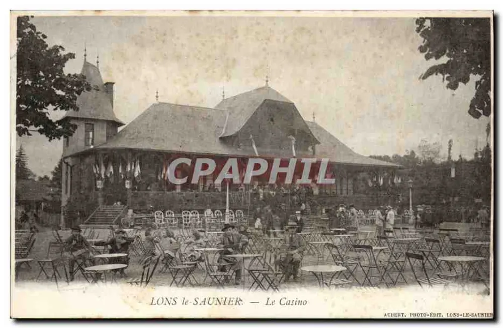 Lons-le-Saunier — Het Casino — Aubert, Photo-Édit, Lons-le-Saunier - Voorkant