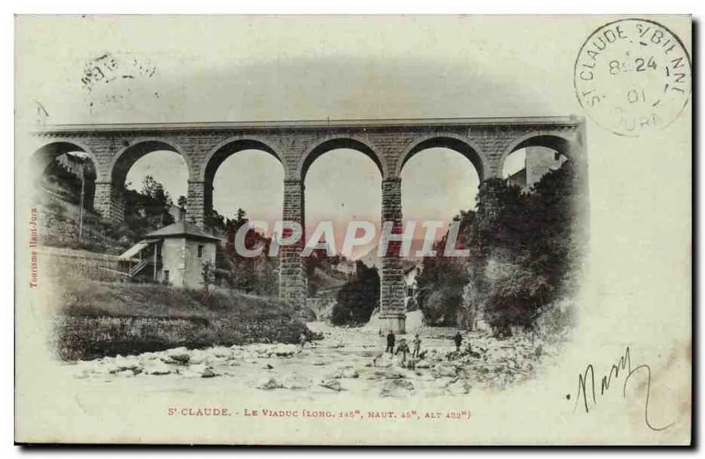 S' CLAUDE - O Viaduto — Turismo Alto-Jura, n° de série não visível - Frente