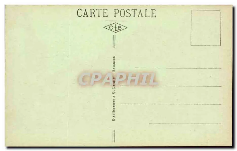 Mouchard (Jura) — Strada della Stazione — Edit. Mitaine a Dôle, n° 18516 - Verso