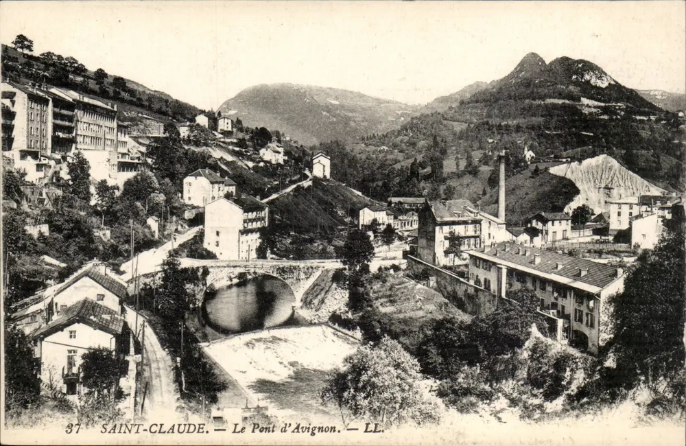 Saint-Clauade — O Ponte de Avignon — LL. - Frente