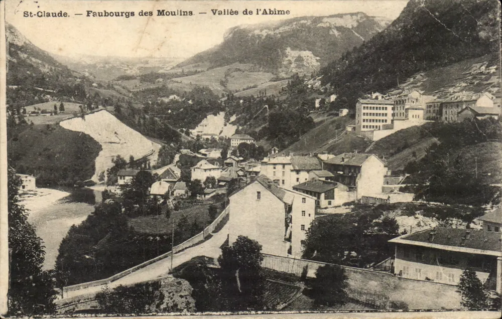 St-Claude — Faubourgs des Moulins — Vallée de l'Abime - Vorderseite