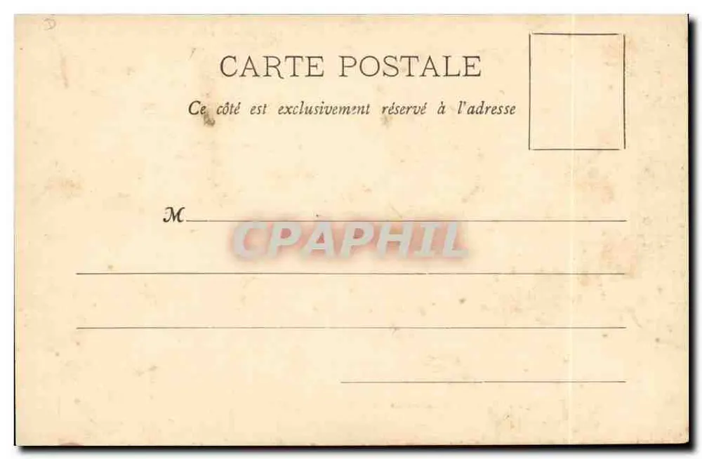 Saint-Clair - A Catedral — Fototipia A. Barporet et Cie, Nancy - Verso