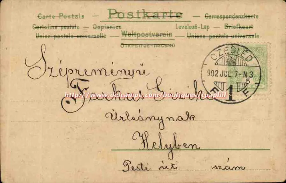 Blumenstrauß — auf Holzgrundierung — Verlag Schreiber, Nr. 38A3 - Rückseite