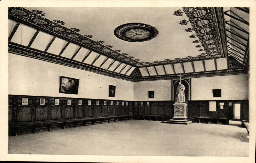 Halle des Großen Kapitels — Kloster der Grande Chartreuse — Nr. 3309 - Vorderseite