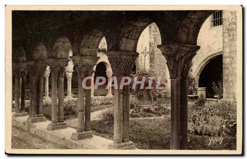 Cloître de St-Bertrand-de-Comminges — Os Pirineus — Édition d'Art YVON, Neuilly-sur-Seine - Frente