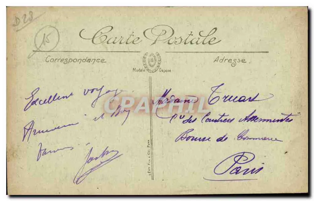 Chartres — A Igreja de Saint-Aignan — LL. n°41 - Verso