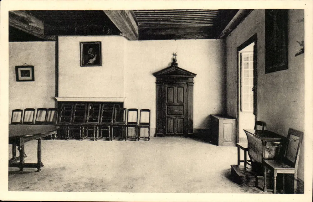 Esszimmer des Generalklosters — Kloster der Grande Chartreuse — Verlag Serv. Commercial Monuments Historiques - Vorderseite