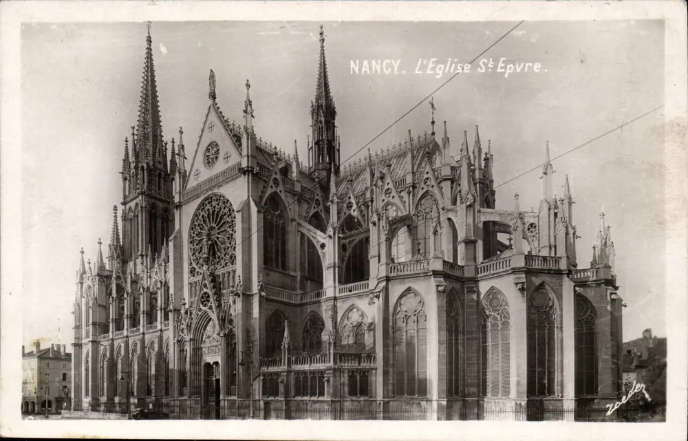 NANCY. A Igreja de São Épvre. — Zoeder — número de série não visível - Frente