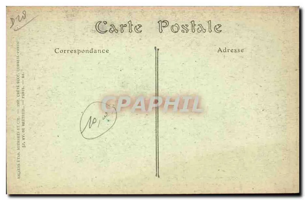 Kathedrale von Chartres — Balken des Chors (16. Jahrhundert) — « Wie der Heilige Geist auf die Apostel herabkam » und « Wie Notre-Dame die Kreuzes adoriert » — ND Phot. - Rückseite