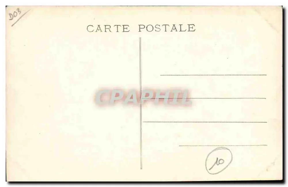 Moulins — A Abside da Catedral — Editor: A. L. D. (nº 215) - Verso