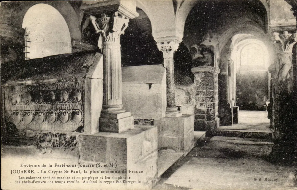 Krypta Saint-Paul — Ferté-sous-Jouarre (S. et M.) — B. lit Menguy - Vorderseite