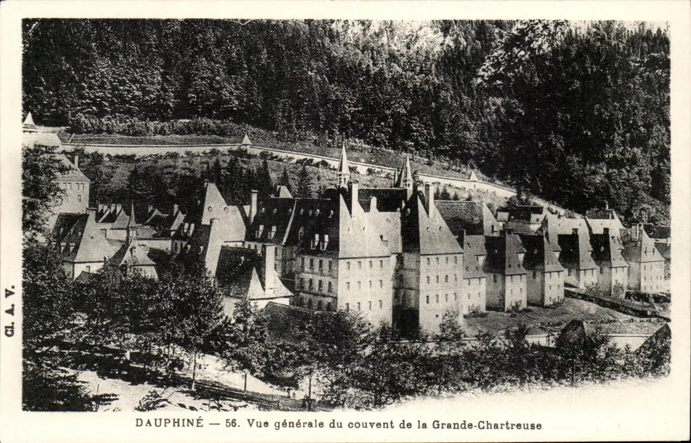 Dauphiné — Allgemeiner Blick auf das Kloster Grande-Chartreuse — GL.A.Y. 56 - Vorderseite