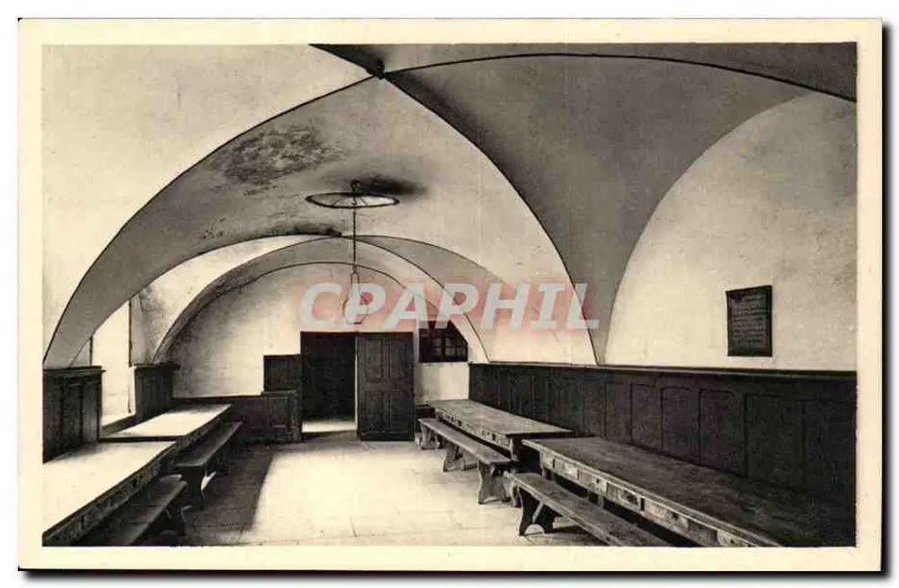 Kloster der Grande Chartreuse — Refektorium der Dienstboten — Serv. Commercial Monuments Historiques, Paris - Vorderseite