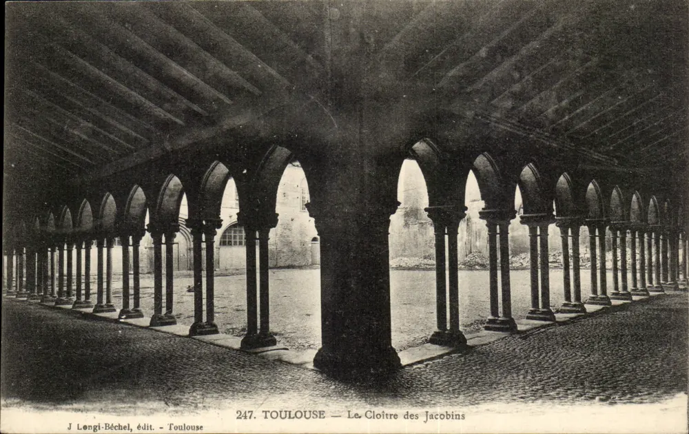 Toulouse — Klasztor Jacobinów — J. Longi-Béchel, wyd. - Toulouse 247 - Awers