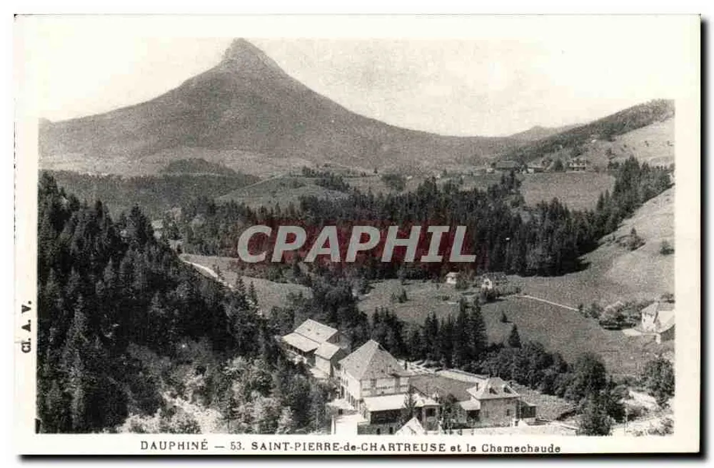 Saint-Pierre-de-Chartreuse e o Chamechaude — Dauphiné — 53 - Frente