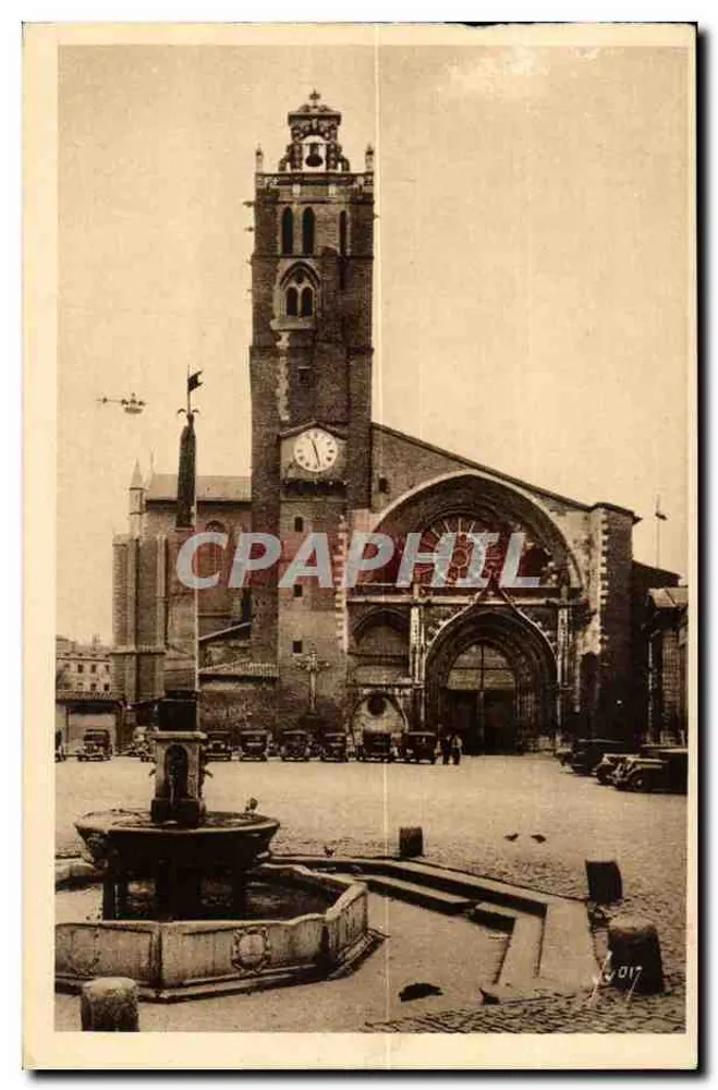 Toulouse (Haute-Garonne) — Catedral de São Etienne — Éditions d'Art Française - Frente