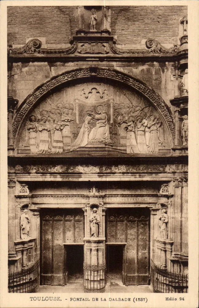 Toulouse - Portal de la Dalbade (1537) — Hélio 24 - Anverso