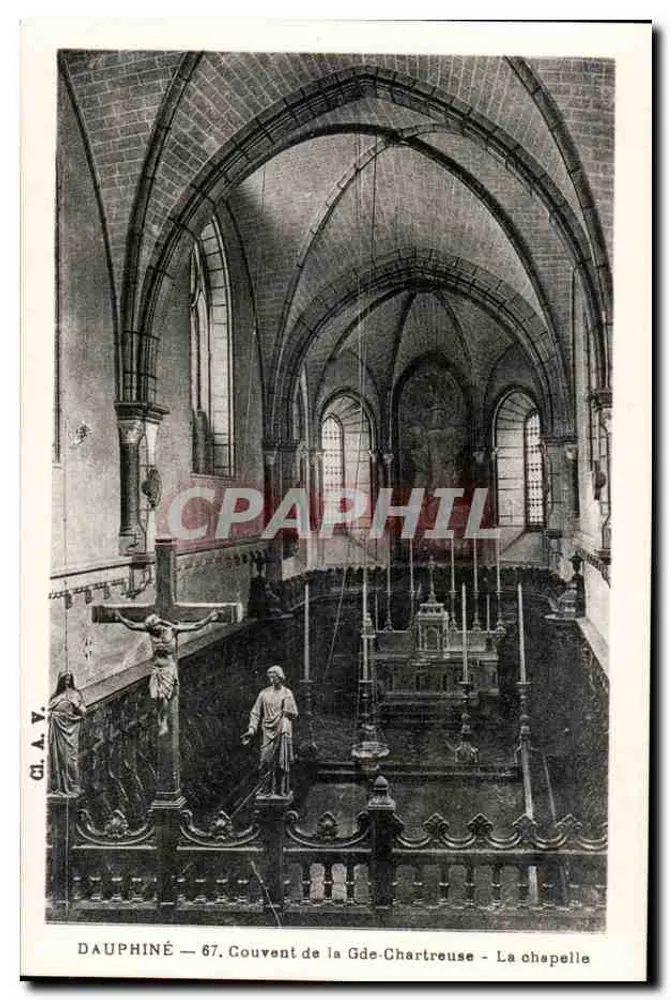 Dauphiné — 67. Kloster der Grande-Chartreuse — Die Kapelle - Vorderseite