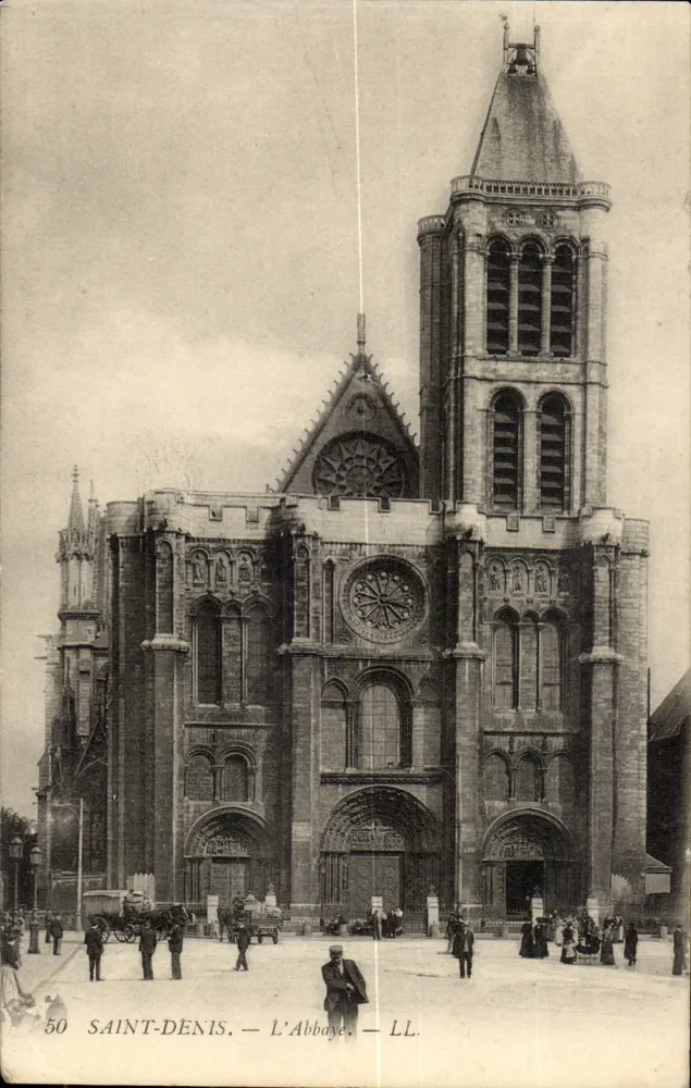 Saint-Denis — A Abadia — LL. — n°50 - Frente