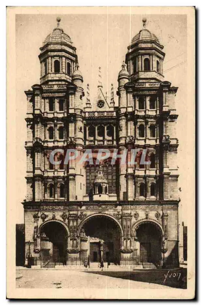 Igreja de São Miguel — Dijon (Côte-d'Or) — Les Éditions d'Art YVQ, Paris - Frente