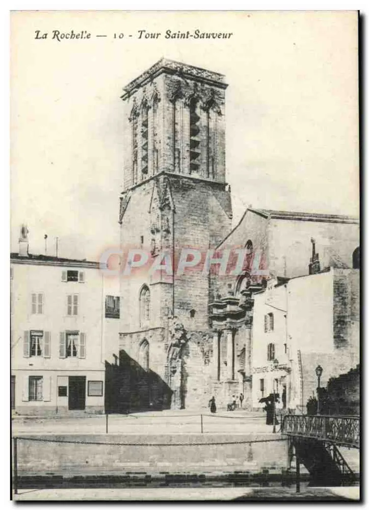 La Rochelle — Torre Saint-Sauveur — Editor não identificado, número de série 10 - Frente