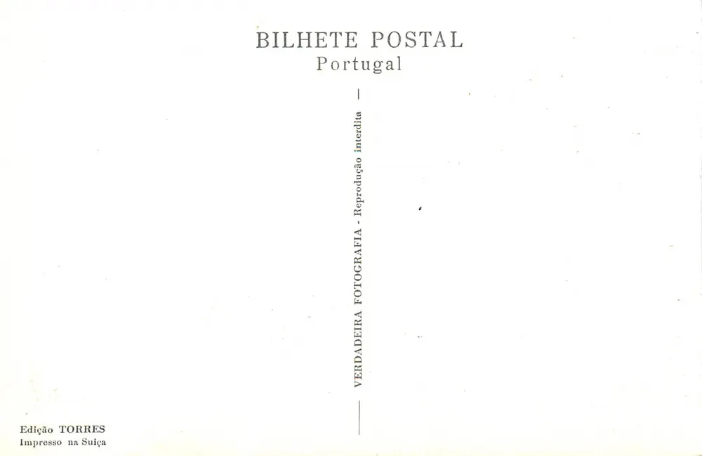 Eingangsbogen zu den unvollendeten Kapellen — Mosteiro da Batalha, Portugal — Édition TORRES, n° 614 - Rückseite