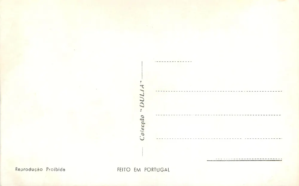Coimbra — Ruïnes van het Convent van S. Clara-a-Velha — Collectie DULIA - Achterkant