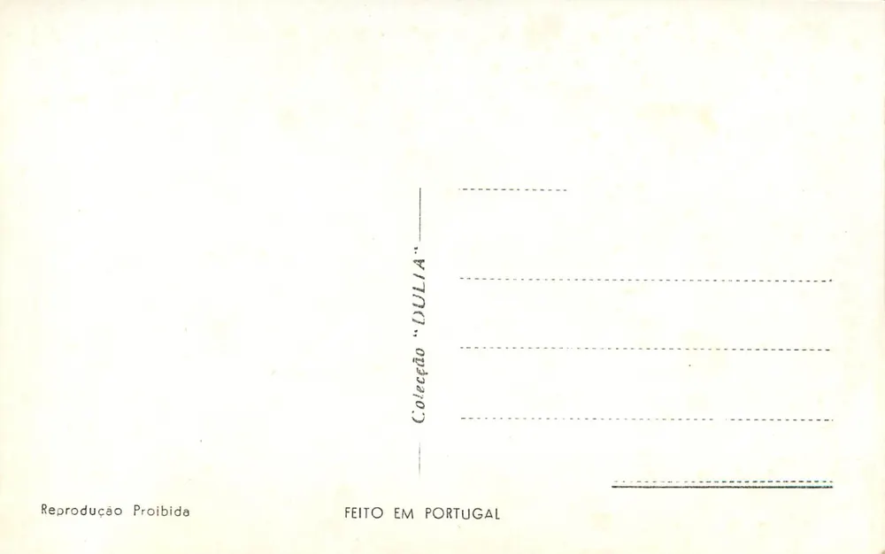 Ruínas do Convento de S. Clara-a-Velha — Coimbra — n° 663 - Verso