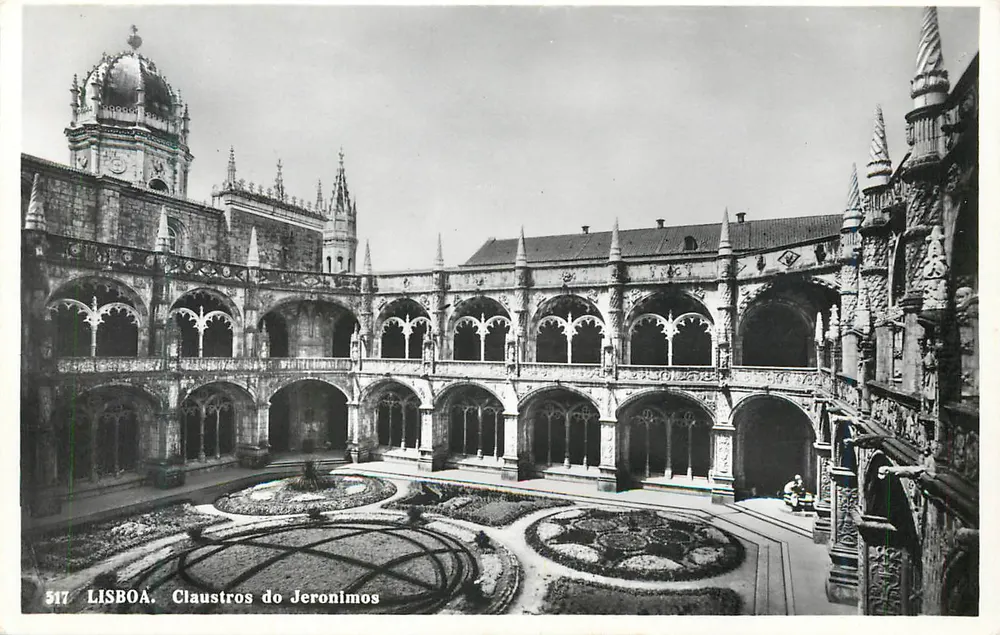 Lisboa — Cour dos Jerônimos — Edição Torres - Frente