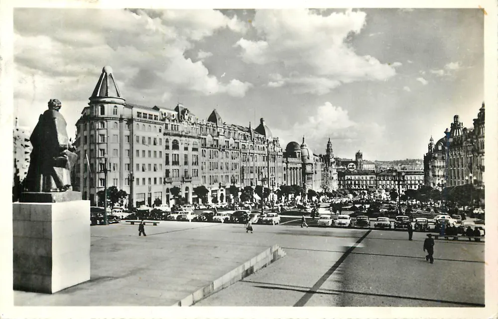 Place du Municipio — Porto — Éd. Turístico n° 803 - Recto
