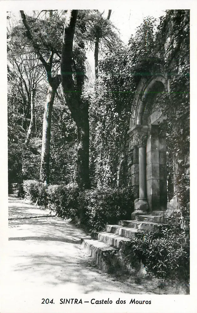 SINTRA — Castelo dos Mouros — Editor Bilhete Postal - Frente