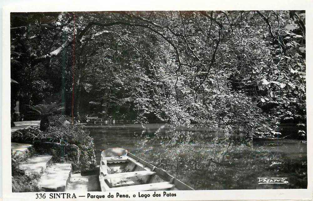 SINTRA — Parque da Pena, o Lago dos Patos — Dallaporte - Frente