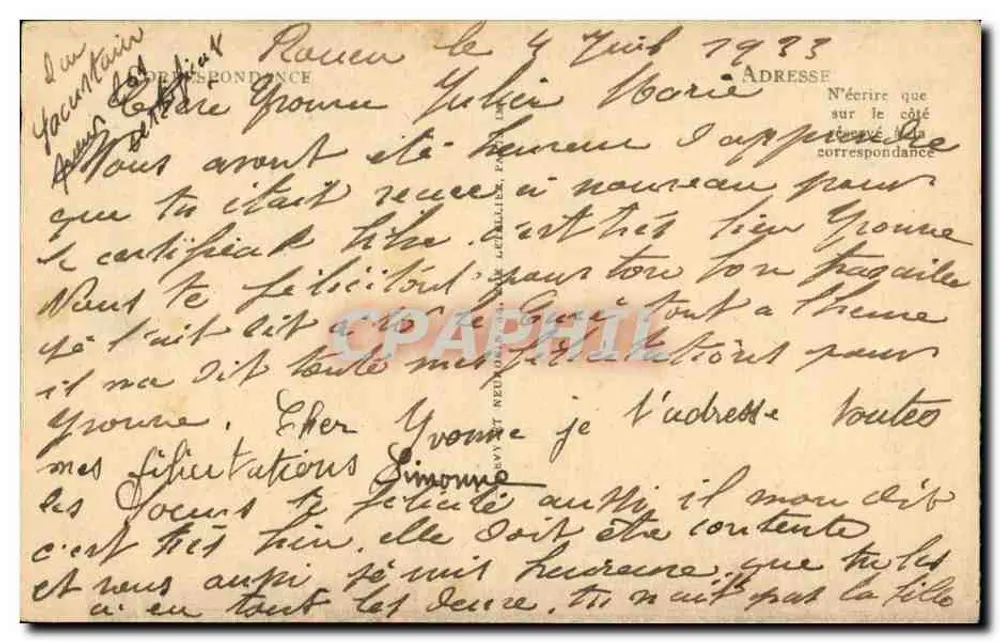 Catedral de Chartres — A Assunção — Bridan - Verso