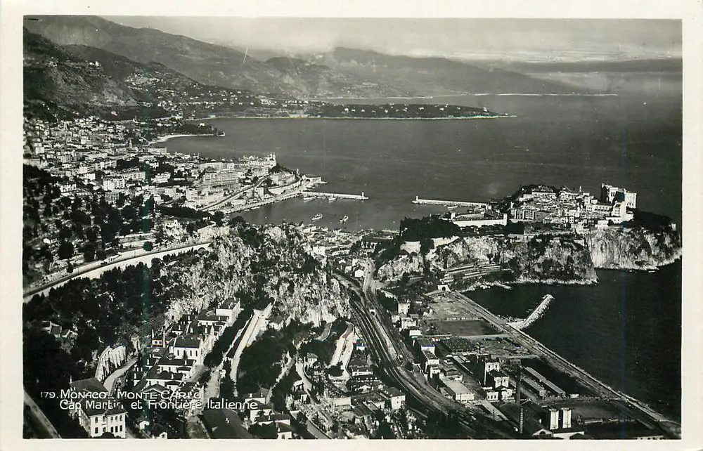 Cap Martin et Frontière Italienne — Monaco — Monte-Carlo - Recto
