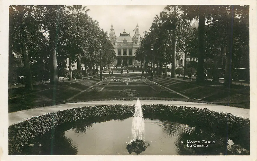 Monte-Carlo — O Casino — editor desconhecido, n° 15 - Frente