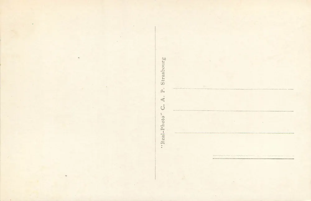Mônaco — Jardins Exóticos — C.A.P. n°315 - Verso