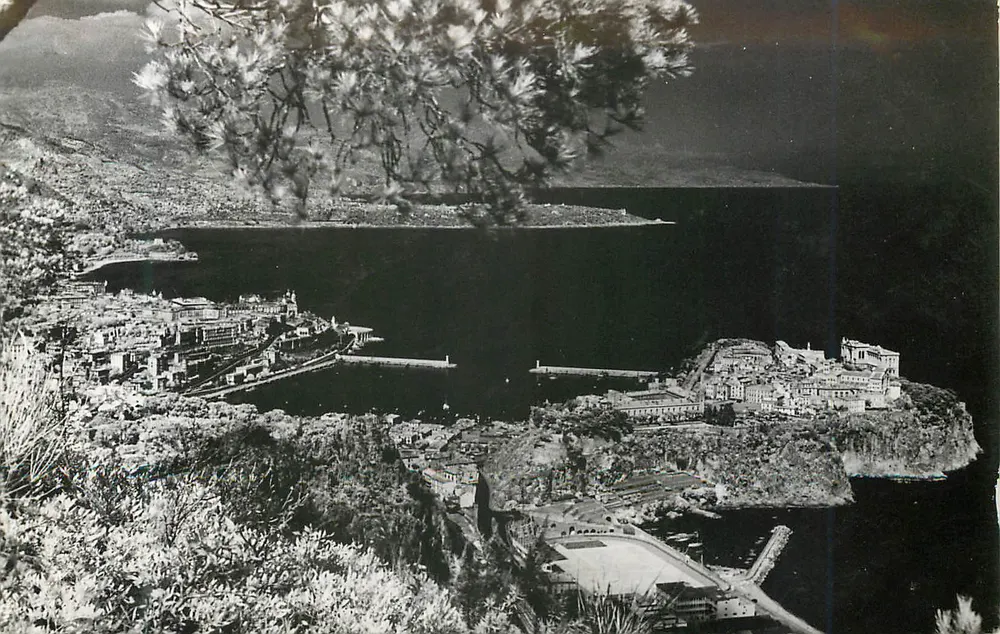 General View of the Principality of Monaco — G. Detaille, photo-publisher, Monaco - Front
