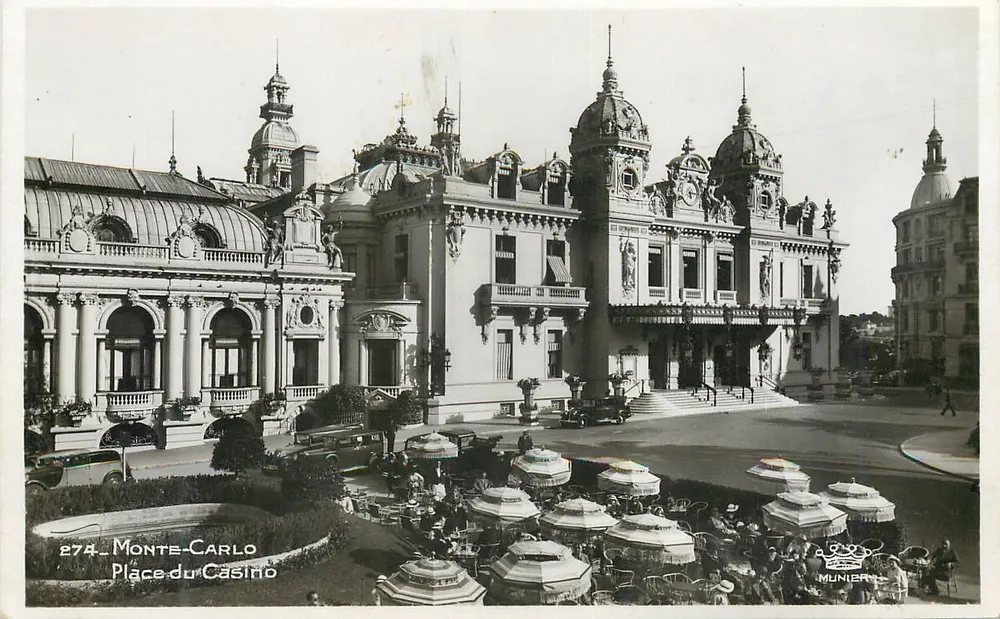 Monte-Carlo — Place do Casino — Munibra, n° 274 - Frente