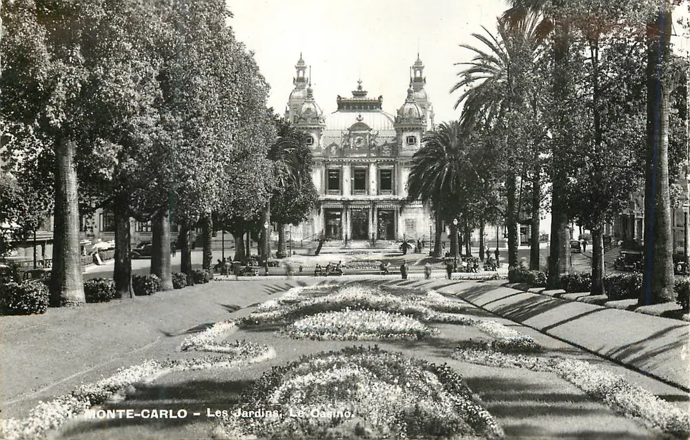 MONTE-CARLO - Os Jardins, O Casino - Frente